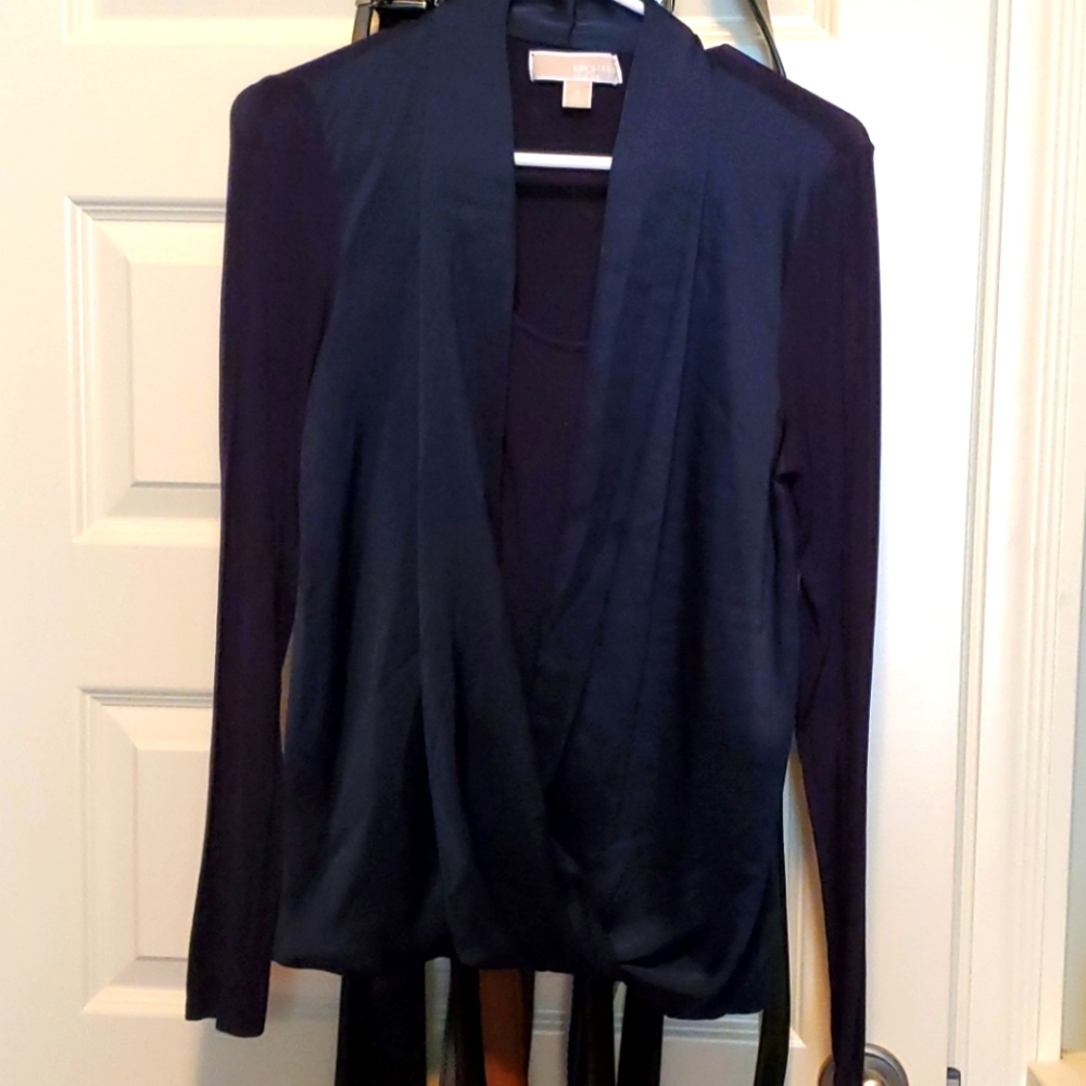 MK beautiful blouse when wearing